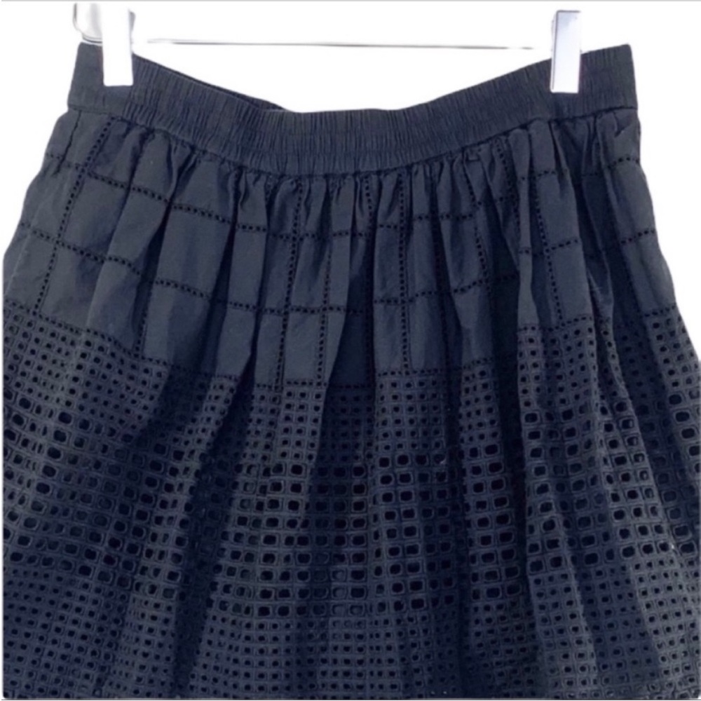 MADEWELL eyelet mini skirt S black - Picture 4 of 9